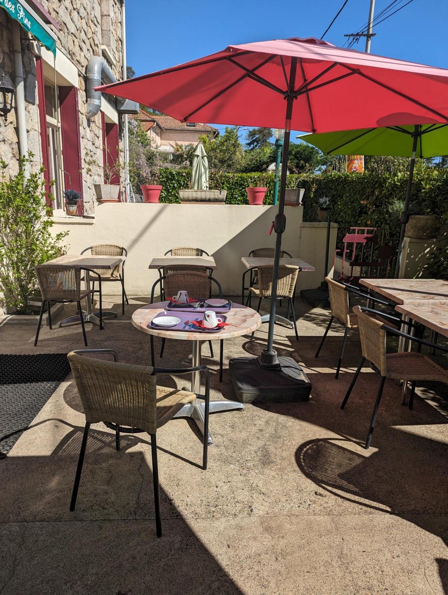 Auberge Des Pins Aubenas Eksteriør billede
